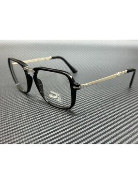 New Black Men Black Eyeglasses 54-21-145